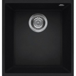 Zlewozmywak ELLECI QUADRA 100 BSO KERATEK PLUS czarny LKQ10086BSO