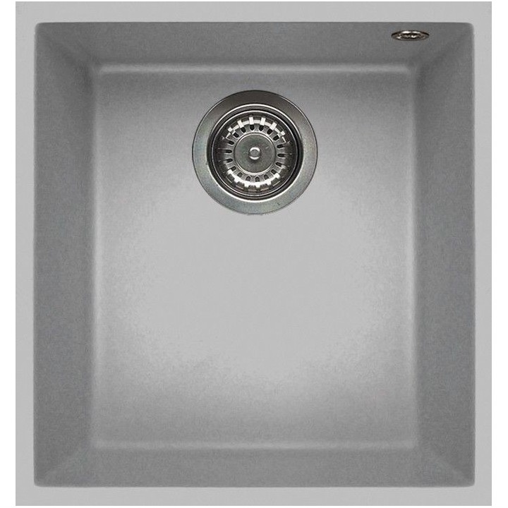 Zlewozmywak ELLECI QUADRA 100 BSO METALTEK aluminium LMQ10079BSO