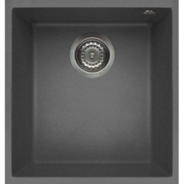 Zlewozmywak ELLECI QUADRA 100 BSO METALTEK tytan LMQ10073BSO