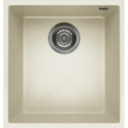 Zlewozmywak ELLECI QUADRA 100 BSO GRANITEK bianco antico LGQ10062BSO