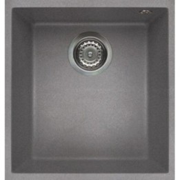 Zlewozmywak ELLECI QUADRA 100 BSO GRANITEK cemento LGQ10048BSO