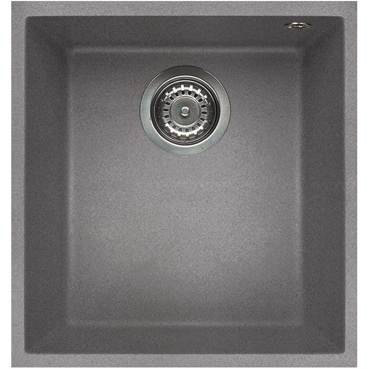 Zlewozmywak ELLECI QUADRA 100 BSO GRANITEK cemento LGQ10048BSO