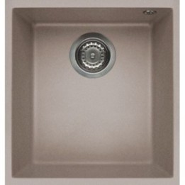 Zlewozmywak ELLECI QUADRA 100 BSO GRANITEK tortora LGQ10043BSO