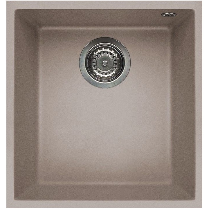 Zlewozmywak ELLECI QUADRA 100 BSO GRANITEK tortora LGQ10043BSO
