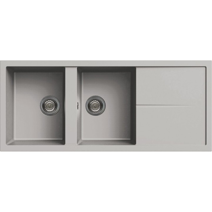 Zlewozmywak ELLECI UNICO 500 METALTEK aluminium LMU50079