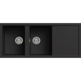 Zlewozmywak ELLECI UNICO 500 GRANITEK nero LGU50040