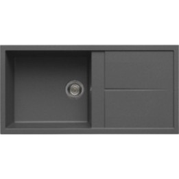 Zlewozmywak ELLECI UNICO 480 KERATEK PLUS ciemnoszary LKU48099