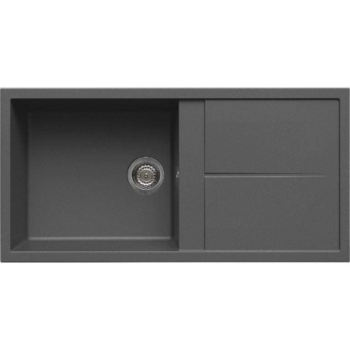Zlewozmywak ELLECI UNICO 480 KERATEK PLUS ciemnoszary LKU48099
