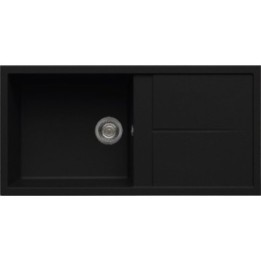 Zlewozmywak ELLECI UNICO 480 KERATEK PLUS czarny LKU48086