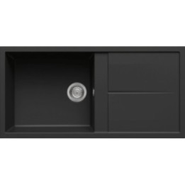 Zlewozmywak ELLECI UNICO 480 GRANITEK nero LGU48040