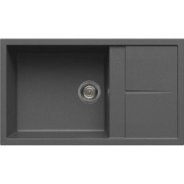 Zlewozmywak ELLECI UNICO 410 KERATEK PLUS ciemnoszary LKU41099