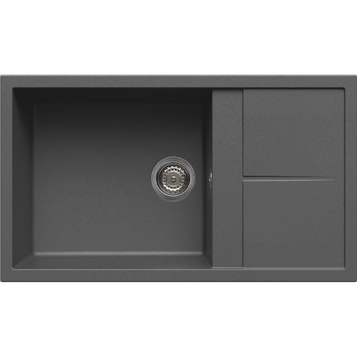 Zlewozmywak ELLECI UNICO 410 KERATEK PLUS ciemnoszary LKU41099