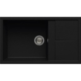 Zlewozmywak ELLECI UNICO 410 KERATEK PLUS czarny LKU41086