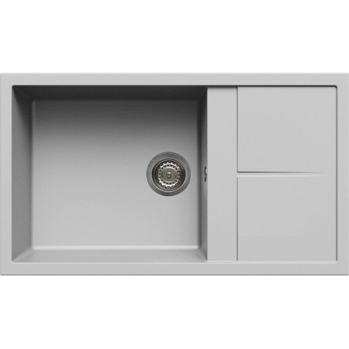 Zlewozmywak ELLECI UNICO 410 METALTEK aluminium LMU41079