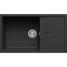 Zlewozmywak ELLECI UNICO 410 GRANITEK nero LGU41040