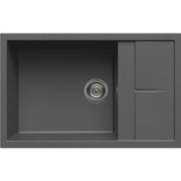 Zlewozmywak ELLECI UNICO 310 KERATEK PLUS ciemnoszary LKU31099
