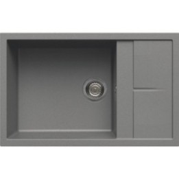 Zlewozmywak ELLECI UNICO 310 GRANITEK cemento LGU31048