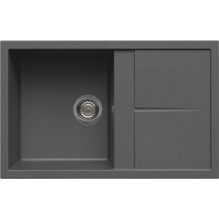 Zlewozmywak ELLECI UNICO 300 KERATEK PLUS ciemnoszary LKU30099