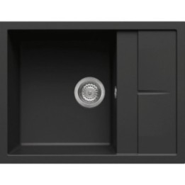 Zlewozmywak ELLECI UNICO 125 GRANITEK nero LGU12540