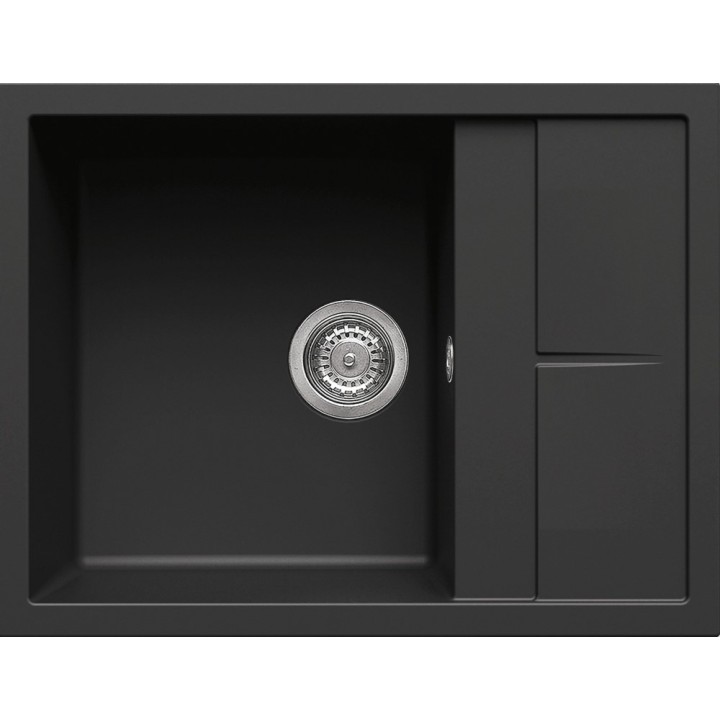 Zlewozmywak ELLECI UNICO 125 GRANITEK nero LGU12540