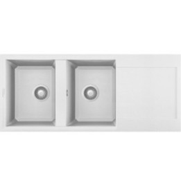 Zlewozmywak ELLECI EASY 500 GRANITEK bianco LGY50068