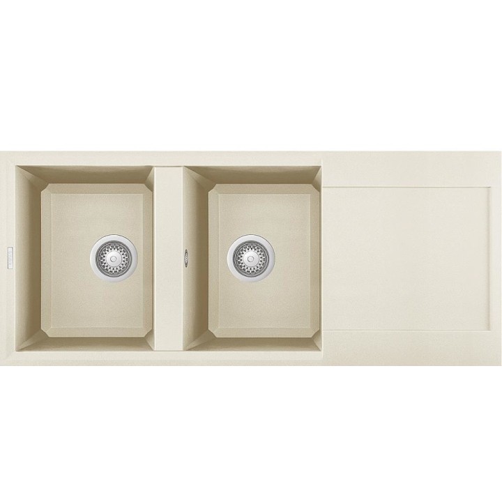 Zlewozmywak ELLECI EASY 500 GRANITEK bianco antico LGY50062