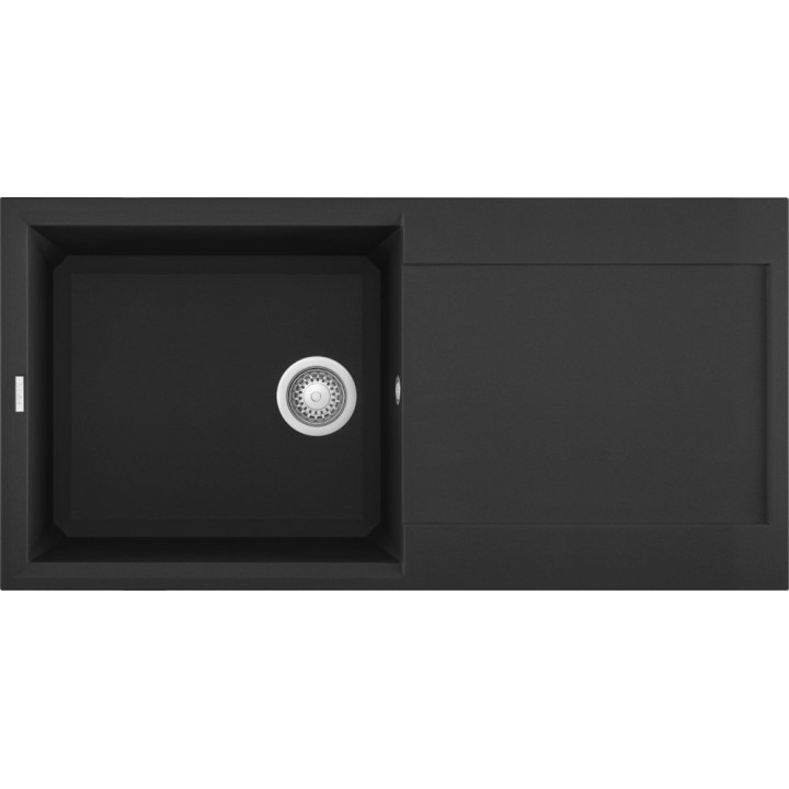 Zlewozmywak ELLECI EASY 480 GRANITEK nero LGY48040