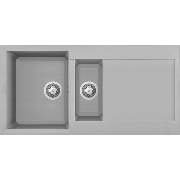 Zlewozmywak ELLECI EASY 475 METALTEK aluminium LMY47579