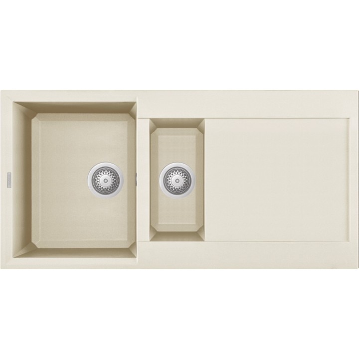 Zlewozmywak ELLECI EASY 475 GRANITEK bianco antico LGY47562