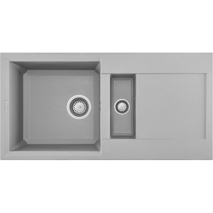 Zlewozmywak ELLECI EASY 425 METALTEK aluminium LMY42579
