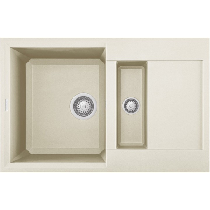 Zlewozmywak ELLECI EASY 325 GRANITEK bianco antico LGY32562