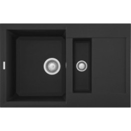 Zlewozmywak ELLECI EASY 325 GRANITEK nero LGY32540