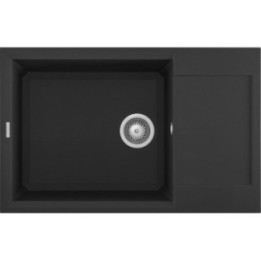 Zlewozmywak ELLECI EASY 310 GRANITEK nero LGY31040