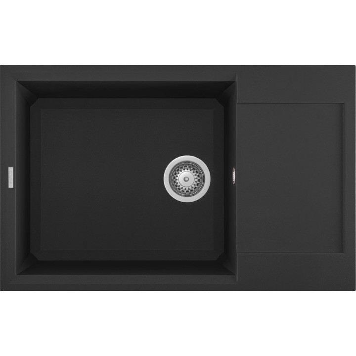 Zlewozmywak ELLECI EASY 310 GRANITEK nero LGY31040