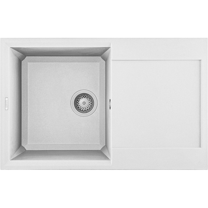 Zlewozmywak ELLECI EASY 300 GRANITEK bianco LGY30068