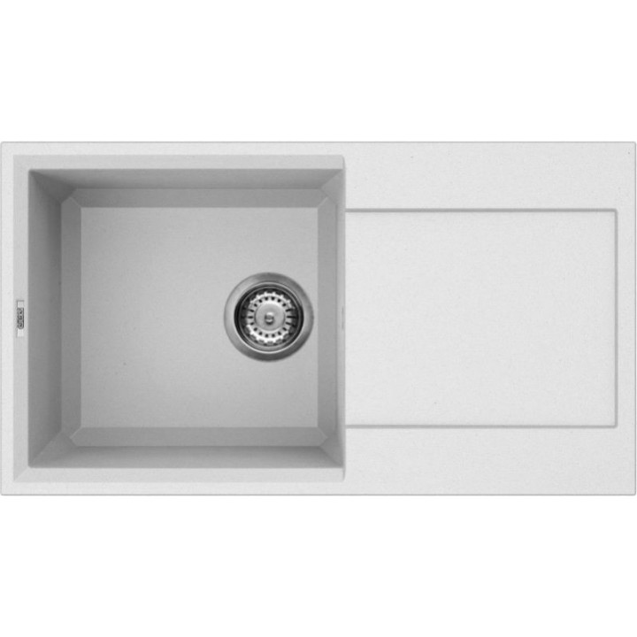 Zlewozmywak ELLECI EASY 290 GRANITEK bianco LGY29068