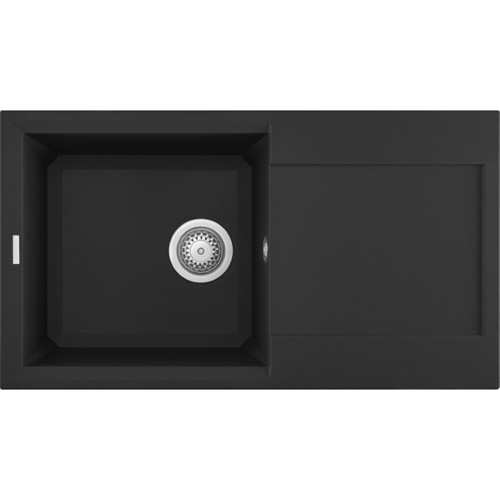 Zlewozmywak ELLECI EASY 290 GRANITEK nero LGY29040