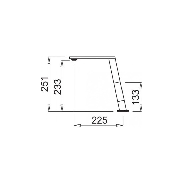 Bateria kuchenna ELLECI BLADE METALTEK aluminium MMKBLA79