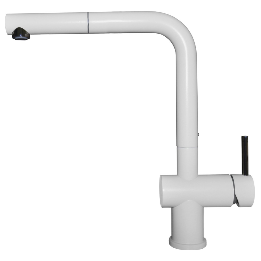 Bateria kuchenna ELLECI STREAM PLUS GRANITEK bianco MGKSTP68