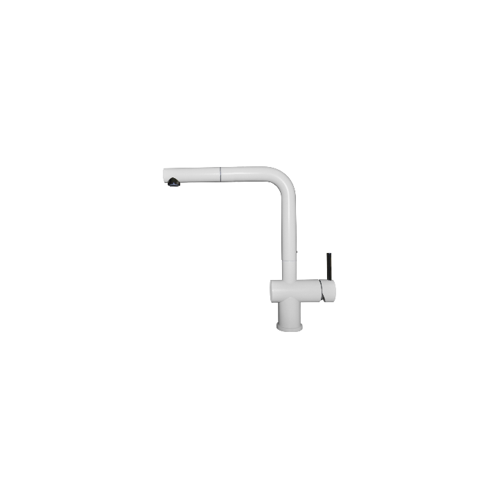 Bateria kuchenna ELLECI STREAM PLUS GRANITEK bianco MGKSTP68