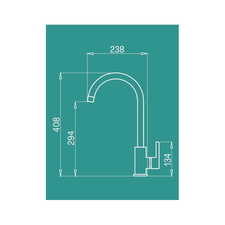 Bateria kuchenna ELLECI C01 STAL SZLACHETNA chrom MIKC01CR