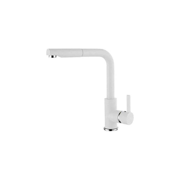 Bateria kuchenna ELLECI C02 GRANITEK bianco MGKC0268