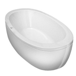 Wanna owalna Laufen IL Bagno Alessi One 2030 x 1020 mm biała H2439700000001