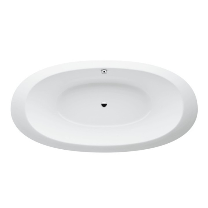 Wanna owalna Laufen IL Bagno Alessi One 2030 x 1020 mm biała H2439700000001