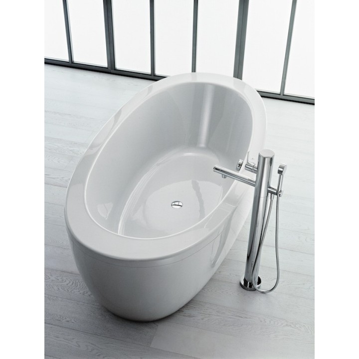Wanna wolnostojąca owalna Laufen IL Bagno Alessi One 2030 x 1020mm biała H2419700000001