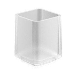 Kubek szkło matowe 8 cm x 8 cm x 10 cm Stella Next 08.421
