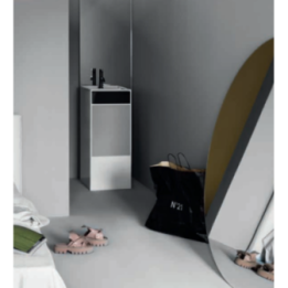 Umywalka wolnostojąca KARTELL BY LAUFEN 375 x 435 mm z otw. H811331D031111