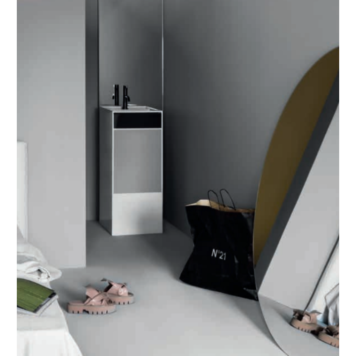 Umywalka wolnostojąca KARTELL BY LAUFEN 375 x 435 mm z otw. H811331D031111
