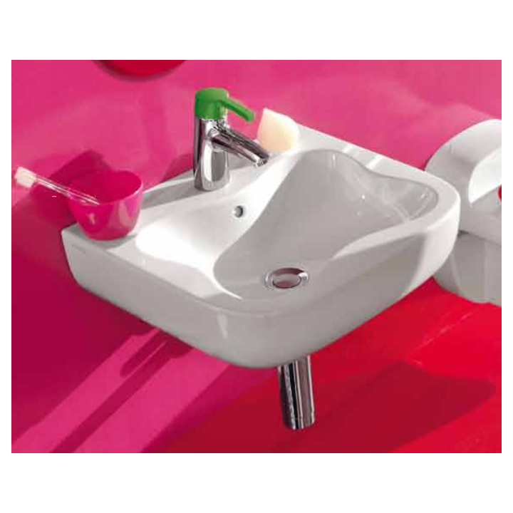 Umywalka ścienna Laufen Florakids 450 x 410 mm z otw. biała H8150310001041