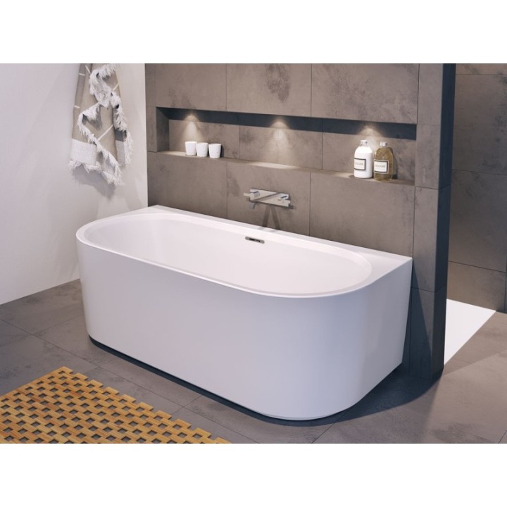 Wanna RIHO DESIRE BACK2WALL 180 x 84 x 59,5 cm biała mat B089001105